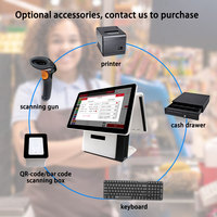 Caisse enregistreuse à écran tactile POS pour tablette Android tout-en-un de haute qualité avec logiciel matériel pour système de point de vente