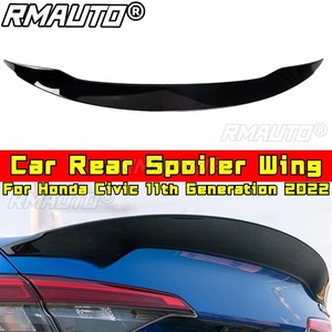Alerón trasero para coche, alerón de maletero, alerón de techo, kit de carrocería para Honda Civic 11ª generación 2022, accesorios para coche - Product Image 2