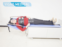 Table de traction lombaire cervicale de lit de traction de physiothérapie médicale électrique pour le soin de colonne vertébrale