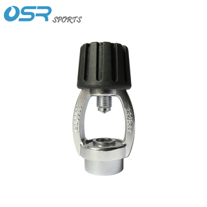 อะแดปเตอร์สำหรับเรกูเลเตอร์ดำน้ำ ขั้นตอนที่ 1 แบบ DIN เป็น YOKE พร้อมฝาครอบกันฝุ่น ทนการกัดกร่อน ทำจากทองเหลืองสำหรับงานทางทะเล รองรับแรงดัน 232 บาร์ 3300 ปอนด์ต่อตารางนิ้ว อุปกรณ์ดำน้ำ - Product Image 5