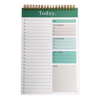 Grande Vente Planificateur Hebdomadaire Personnalisable Format B5/A6 avec Reliure Spirale Couverture PP PVC Fournitures de Bureau et Scolaires