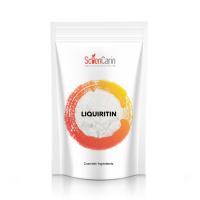 Poudre d'extrait de racine de réglisse de qualité cosmétique, poudre blanche pour soins de la peau, 90 % de liquiritine certifiée HPLC, extrait par solvant, emballée sous vide