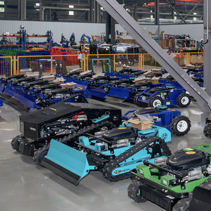 Hộ gia đình nhỏ nông nghiệp hoàn toàn tự động <span class=keywords><strong>weeder</strong></span> điều khiển từ xa ATV ổ đĩa bốn bánh Máy cắt cỏ theo dõi 4-đột quỵ - Product Image 5