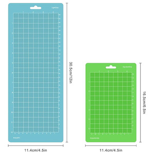 2025 4.5 "x 12" Logo personnalisé vert tapis de coupe adhésif collant pour <span class=keywords><strong>Cricut</strong></span> <span class=keywords><strong>Maker</strong></span> air 2 <span class=keywords><strong>Maker</strong></span> 3 Variety <span class=keywords><strong>Pack</strong></span> en gros - Product Image 1