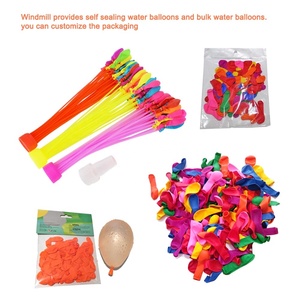Globos de Agua de Silicona Biodegradables de Látex Natural de 3 Pulgadas para Fiestas de Holi de Verano, Relleno Rápido, Venta al Por Mayor - Product Image 3