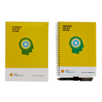 Cahier d'écriture réutilisable effaçable chaud et humide A4 A5 comme le carnet réutilisable intelligent Rocketbook