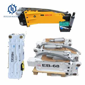 HB20G Top Rock <span class=keywords><strong>Hammer</strong></span> PC200-7 ZX200 DX180 DX220 <span class=keywords><strong>SH200</strong></span> SH210 Disjuntor Hidráulico para 18-21 Toneladas de Peças de Escavadeira - Product Image 5