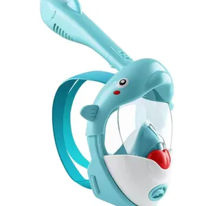 Kinder schwimmen Schnorchel brille Voll gesicht Tauchen Schnorcheln Set Tauchmaske Brille mit Schnorcheln für Kinder
