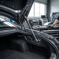Vérin à gaz haute performance résistant à la corrosion pour hayon de voiture, support de levage robuste et résistant aux intempéries, tige de support à ressort à gaz