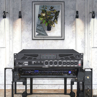 Amplificateur de puissance professionnel numérique 2 canaux classe D FUNINC FN-822D 600W 8 Ohm en métal pour DJ, audio, télécommande, portable
