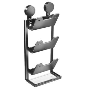 ชั้นวางฝาหม้อติดผนังสแตนเลส ระยะห่าง 3 ซม. ชั้นวางของในครัวอเนกประสงค์สำหรับเขียงและเคาน์เตอร์ - Product Image 4