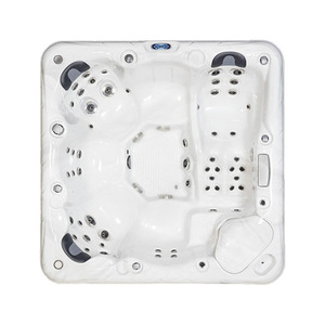 Luxe 75pcs Massage Jets Whirlpool Spa Tub 5 Personnes Outdoor Spa Moderne Jacuzzier Hot Tub Spa avec Balboa <span class=keywords><strong>Water</strong></span> Control System - Product Image 5