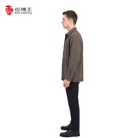 Chemise-veste décontractée pour homme, toucher doux, respirante, résistante aux taches, manches longues, col classique, boutonnée devant, idéale pour les voyages