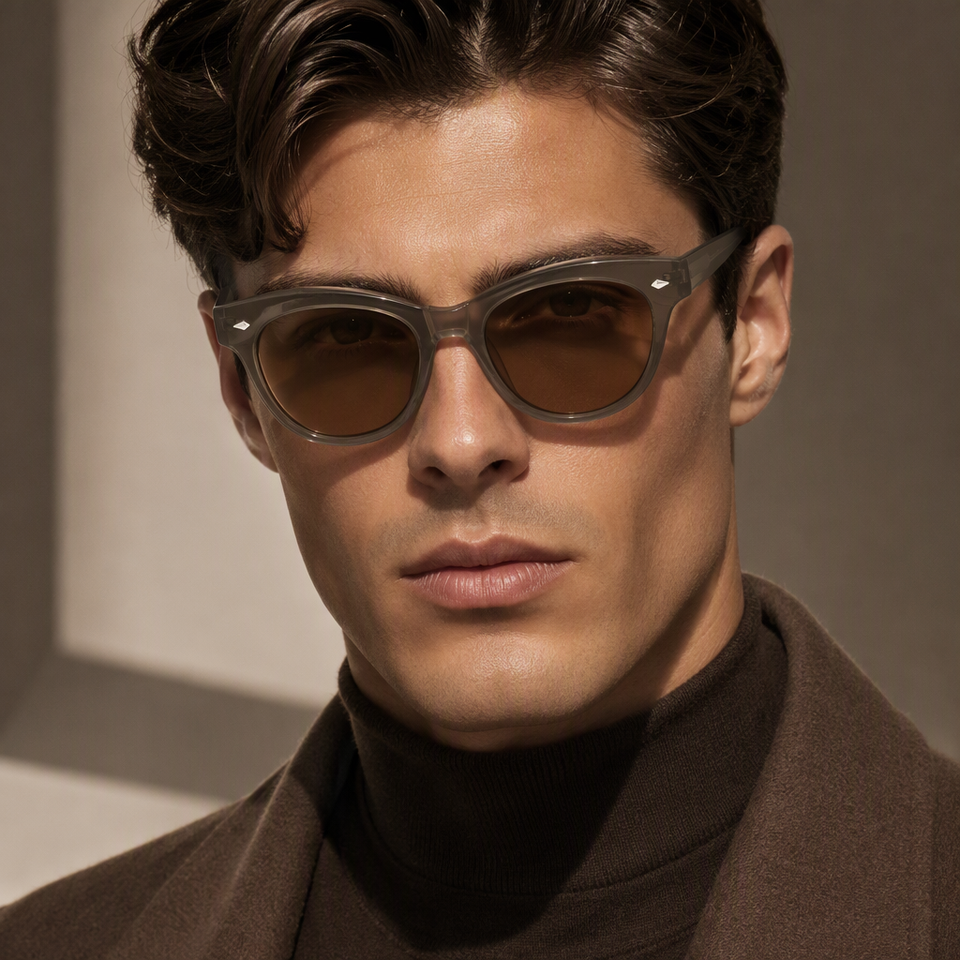 Eye Rivetis Old Money Aesthetic French Chic Cat Eye Acetate Sunglasses Vintage ...