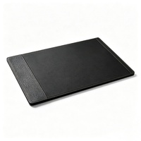 Tapis de table en cuir personnalisé noir imitation cuir, grand tapis de bureau pour conférence, tapis de souris de jeu, dessous de verre, set de table – Vente en gros