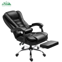 Fauteuil de direction pivotant en cuir PU de luxe, design moderne Wayon, vente en gros de meubles de bureau intérieurs