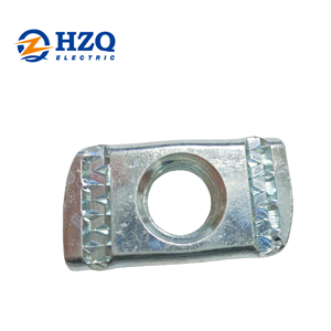น็อต hzq strut Channel 1/4 "-20 /3/8''-16 1/2 ''-<span class=keywords><strong>13</strong></span>ไม่มีสปริงหนาฮาร์ดแวร์ชุบสังกะสี50แพ็ค - Product Image 3