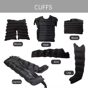 <span class=keywords><strong>Bottes</strong></span> de compression professionnelles à 6-8 chambres avec pompe à air 5200 mAh, logo personnalisé, pour thérapie par pression et récupération, masseur complet des jambes - Product Image 2