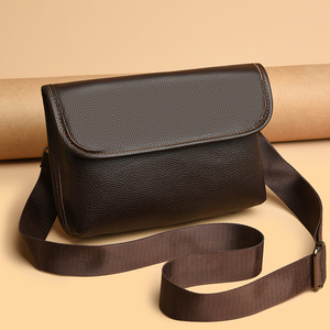 Sac de soirée professionnel en gros pour hommes, sacoche de poignet tendance de haute qualité avec dragonne amovible, sac bandoulière étanche en PU - Product Image 5