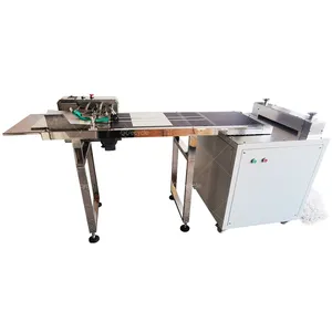 Máquina de corte recto papel arrugado para embalaje de regalo que hace la máquina
