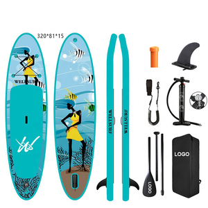 โรงงาน OEM รับผลิตบอร์ด SUP แบบกำหนดเอง พิมพ์ลายด้วยเครื่อง UV ขนาด 11'6" บอร์ดพายลมแบบเป่าลม 350*84*15 ซม. บอร์ดพายแบบมีที่นั่ง SEATOWER โรงงาน OEM - Product Image 3