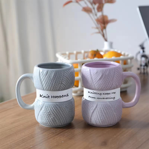 Taza de Cerámica de Lujo Creativa para Café, Leche, Té, Jugo, Regalo de Regreso a Clases, Cuchara, Logotipo Personalizable, Multicolor, Capacidad de 401-500 ml - Product Image 4