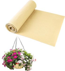 Rouleau de doublure en feutre non tissé pour <span class=keywords><strong>jardinière</strong></span>, remplacement facile à découper pour paniers suspendus et jardinières de <span class=keywords><strong>fenêtre</strong></span> - Product Image 1