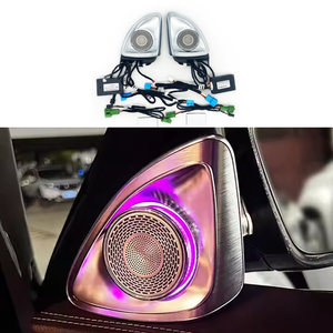 Haut-parleur tweeter rotatif 4D de haute qualité avec éclairage d'ambiance pour Mercedes-Benz GLA H247 / <span class=keywords><strong>GLB</strong></span> X247, décoration LED pour voiture - Product Image 1