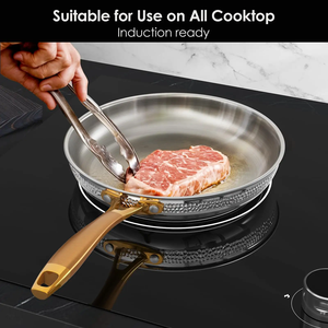 10 piezas de alta calidad multiusos fácil de usar juegos de utensilios de cocina de acero inoxidable antiadherente para el hogar - Product Image 4