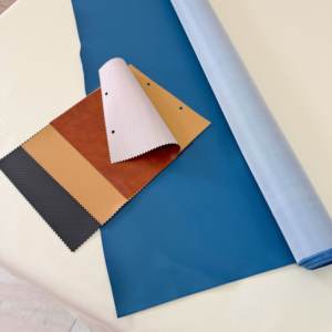 Cuir PVC et similicuir pour voiture, feuilles de cuir de vachette imperméables, matériau texturé pour la fabrication de sacs, sièges de voiture et ameublement. - Product Image 5