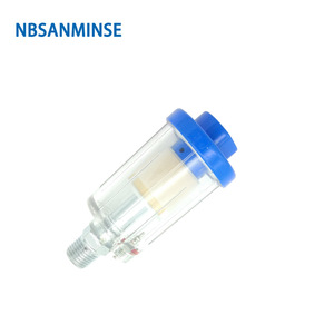 Filtre pour aérographe NBSANMINSE SMWST02 1/4 po avec vidange manuel en résine PP, accessoire pour outil pneumatique - Product Image 1
