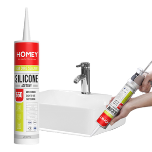 880 वेदरप्रूफ न्यूट्रल सिलिकॉन सीलेंट मॉडल लकड़ी के फ्रेम दरवाजों के लिए 880 - Product Image 1