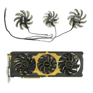 3 Ventilator Gloednieuwe 85Mm 75Mm 4pin FDC10H12S9-C R9 270x Gpu Ventilator Geschikt Voor Saffier R9 270x Saffier R9 280x Grafische Kaart