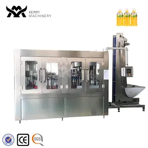 Automatic juice filling and capping and sealing machine / juice packing line