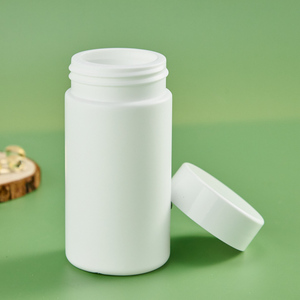 Pot en plastique recyclable de qualité supérieure au toucher doux pour les produits de santé haut de gamme, les médicaments, les vitamines, pot de conservation - Product Image 4