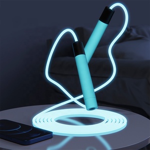 <span class=keywords><strong>Corde</strong></span> à <span class=keywords><strong>sauter</strong></span> portable réglable en longueur, durable, avec lumière LED, pour enfants, garçons, filles, <span class=keywords><strong>corde</strong></span> à <span class=keywords><strong>sauter</strong></span> réglable, lumineuse, fitness - Product Image 2
