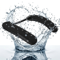 Altavoz Bluetooth Impermeable con Banda para el Cuello, Altavoz Inalámbrico Portátil con Sonido Estéreo, Micrófono Integrado para el Hogar y Exteriores