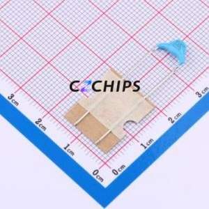 ตัวเก็บประจุนิรภัย DE2E3SA102MN3AT02F แบบ Through hole (THT), ระยะขา P=7.5 มม. 1nF 20% 250V/300V X1, Y2 - Product Image 1