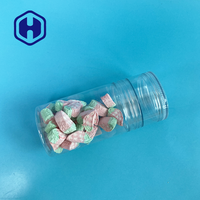 Pot en plastique PET de qualité alimentaire sans BPA, anti-fuite, avec couvercle à vis pour biscuits, gelée, aliments pour bébés, chocolat, collations (diamètre de l'ouverture 62 mm, 117 mm)