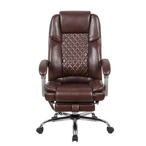 सबसे सस्ता विंटेज स्विस एडजस्टेबल एर्गोनोमिक हाइबैक चमड़े के कार्यालय की कुर्सी मालिश और गर्म सोफे के साथ - Product Image 2