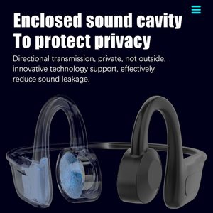 Fone de Ouvido Esportivo Sem Fio TWS G02 IPX7 à Prova D'água com Suporte para Cartão TF e Reprodução MP3, Fone de Condução Óssea <span class=keywords><strong>Bluetooth</strong></span> Elástico e Macio - Product Image 2