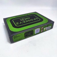 Caja de Papel con Cajón Deslizable Personalizada con Funda Exterior Transparente de PET para Niños, Juego de Bolígrafos Espía Mágicos Fluorescentes Invisibles UV