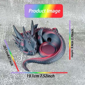 Supporto Audio per Echo Dot 4a/5a Generazione, Ornamento Drago Baby Stampato in 3D in Plastica - Product Image 3