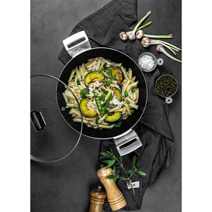 Échantillon gratuit <span class=keywords><strong>Wok</strong></span> de cuisson antiadhésif à fond d'<span class=keywords><strong>induction</strong></span> ODM 3 plis en <span class=keywords><strong>acier</strong></span> inoxydable <span class=keywords><strong>Wok</strong></span> sauteuse - Product Image 3