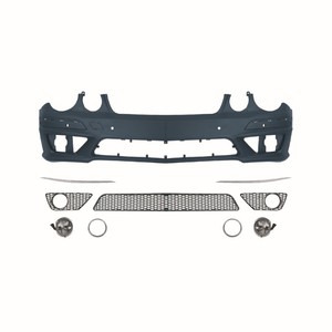 Faldón lateral de parachoques delantero envolvente grande, rejilla de parachoques trasero para <span class=keywords><strong>Mercedes</strong></span> <span class=keywords><strong>Benz</strong></span> Clase <span class=keywords><strong>E</strong></span> W211, actualización de modificación E63AMG - Product Image 1