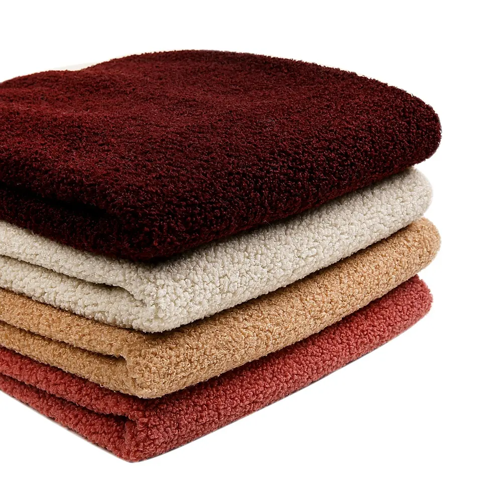 Оптом Новый Стиль 100% полиэстер плюшевый флис ткань супер мягкий искусственный мех ткань для одежды игрушка