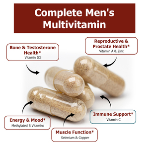 Meilleures ventes : Complément <span class=keywords><strong>multivitamin</strong></span>é tout-en-un pour hommes, favorisant l'énergie, la vitalité, la concentration et l'humeur - Produits de santé - Product Image 4