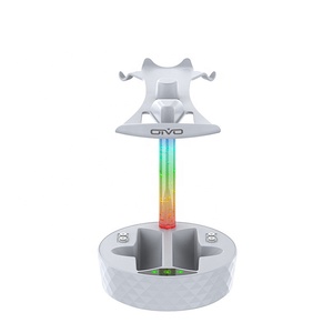 แท่นชาร์จอเนกประสงค์ RGB สีสันสดใสสำหรับ PS <span class=keywords><strong>VR2</strong></span> แท่นชาร์จแม่เหล็กพร้อมชั้นวางเก็บแว่นตา VR รุ่น IV-P5272 - Product Image 4