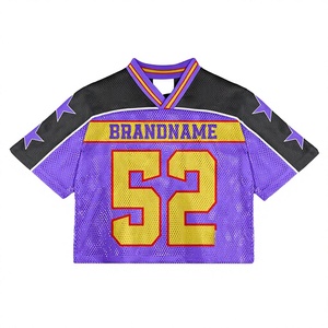 BRANDNAME Men's <b>Purple</b> <b>Mesh</b> Basketball Jersey V-Neck Short Sleeve Breathable 52 Sublimated Print Regular Fit - Product Image 1