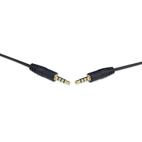 3.5mm erkek 4 kutuplu 3 halka TRRS AV ses uzatma kablosu 1m 3ft